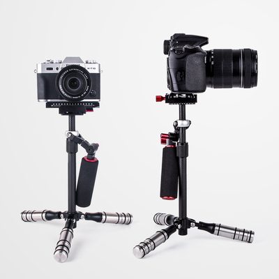 專業攝影師的得力助手 從單反微單到DV攝像，碳纖維三腳架與手持穩定器的通用選擇